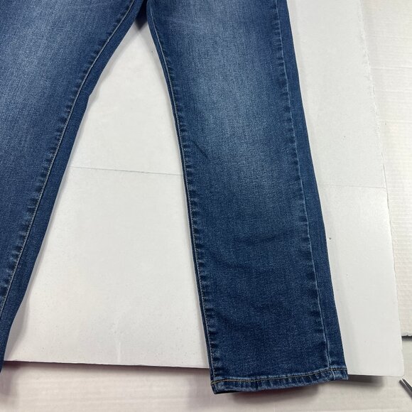 Lucky Brand Jean Men 32x28* 412 Athletic Slim Blue Faded Stretch Denim Tag 32x30 - Picture 5 of 16